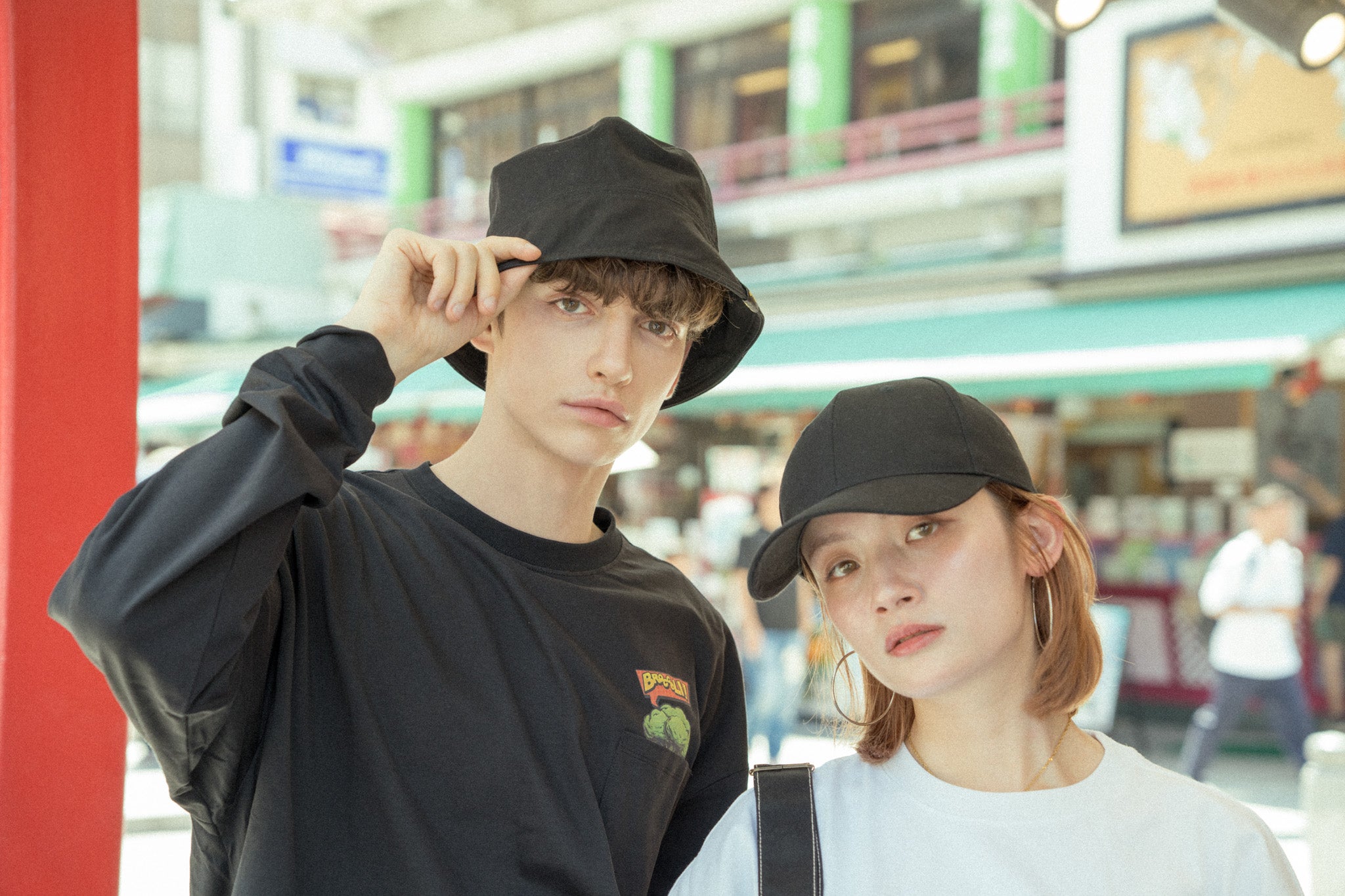 Broccoli Logo Deep Form Bucket Hat